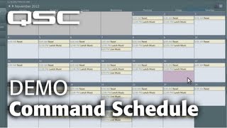 QSYS DEMO Administrator amp Scheduler [upl. by Fondea839]