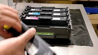 How to replace reset drum unit brother MFC8900CDW DR431CL DR431CL [upl. by Poree]