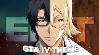 Aizen x Urahara  GTA IV Theme Edit [upl. by Lebaron148]